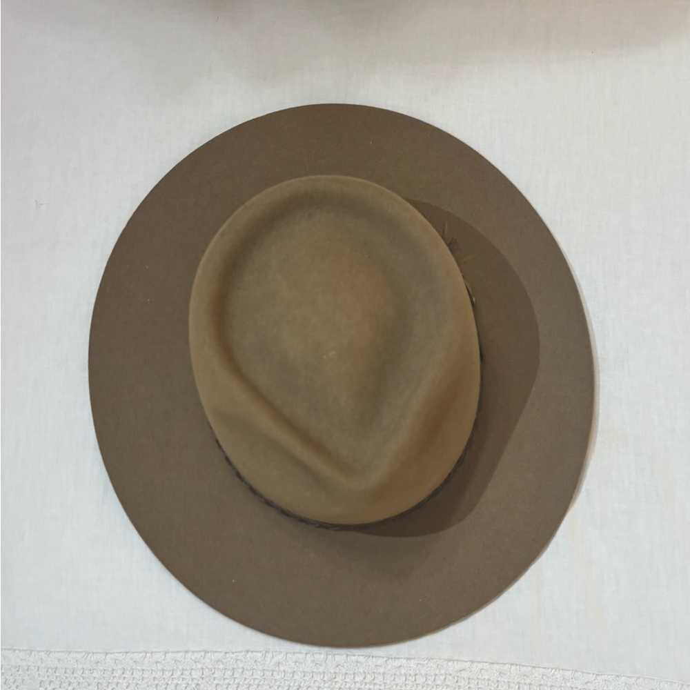 Akubra Tan and Brown Fedora
